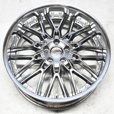 JDM Rare deep-dish LOWENHART Canvell XJ 20x8.5J/9.5J 5H-114.3 +18/+15 T (No Tires) - Image 2