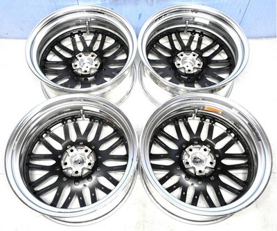 JDM Rare deep-dish LOWENHART Canvell XJ 20x8.5J/9.5J 5H-114.3 +18/+15 T (No Tires) - Image 10