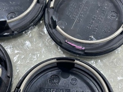 JDM 4 pieces Book item BBS center caps 09.24.494 black with silver let (No Tires) - Image 5