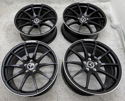 JDM Genuine Mercedes-Benz C63 Black Series 19-inch Wheel Set 4-Piece S (No Tires)