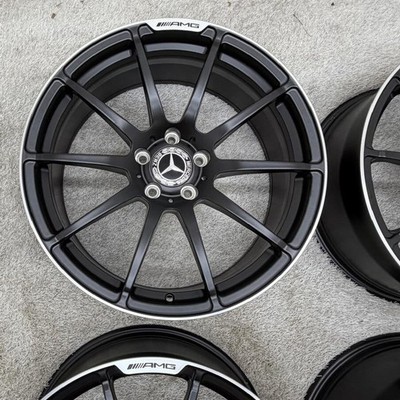 JDM Genuine Mercedes-Benz C63 Black Series 19-inch Wheel Set 4-Piece S (No Tires) - Image 2