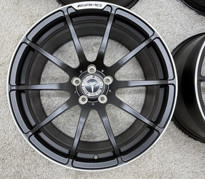 JDM Genuine Mercedes-Benz C63 Black Series 19-inch Wheel Set 4-Piece S (No Tires) - Image 5