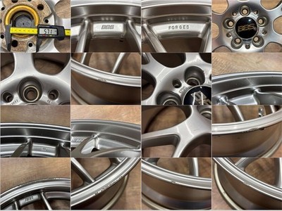 JDM BBS RG-R RG785 4-Wheel Set 17x7.5J +48 PCD112 5H Wheel only 80816H br BBS (No Tires) - Image 8