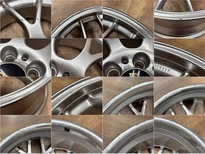 JDM BBS RG-R RG785 4-Wheel Set 17x7.5J +48 PCD112 5H Wheel only 80816H br BBS (No Tires) - Image 9