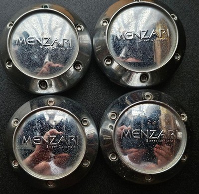 JDM MENZARI Center Cap 4-Individual Set USDM/American Car (No Tires)