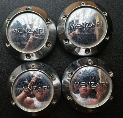JDM MENZARI Center Cap 4-Individual Set USDM/American Car (No Tires) - Image 2