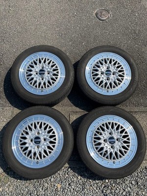 JDM Kyoho AME STEINER FTX 14-inch Tire and Wheel 4-Wheel Set (No Tires)