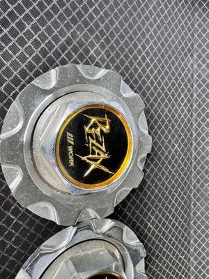 JDM WORK REZAX Wheel Center Cap (No Tires) - Image 4