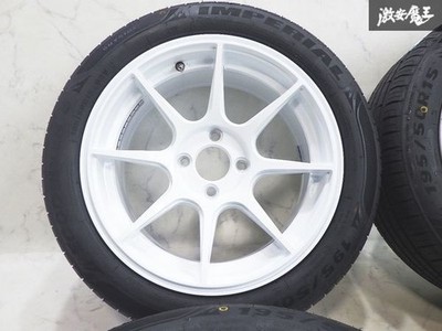 JDM Roadster Size STEALTH RACING SPEC-01 15x7J +30 4-100 Deep Con Whee (No Tires) - Image 2