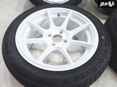 JDM Roadster Size STEALTH RACING SPEC-01 15x7J +30 4-100 Deep Con Whee (No Tires) - Image 3