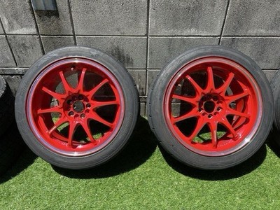 JDM RAYS VOLKRACING ce28cr ClubRacer PCD100 5H 17inch 8J +38 4-Wheel Set Ray (No Tires) - Image 3