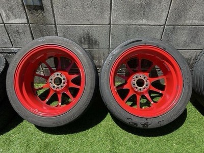 JDM RAYS VOLKRACING ce28cr ClubRacer PCD100 5H 17inch 8J +38 4-Wheel Set Ray (No Tires) - Image 4