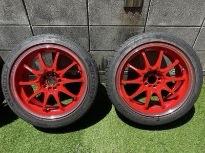 JDM RAYS VOLKRACING ce28cr ClubRacer PCD100 5H 17inch 8J +38 4-Wheel Set Ray (No Tires) - Image 5