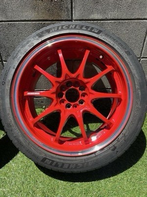 JDM RAYS VOLKRACING ce28cr ClubRacer PCD100 5H 17inch 8J +38 4-Wheel Set Ray (No Tires) - Image 10