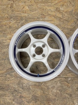 JDM Rare Advan Racing RG 15x6.5J +35 PCD100 4-hole 4H lightweight wheel (No Tires) - Image 2