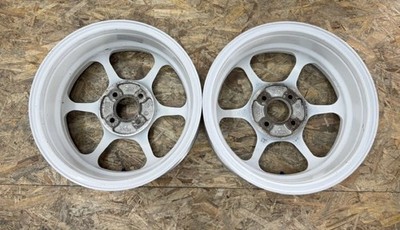 JDM Rare Advan Racing RG 15x6.5J +35 PCD100 4-hole 4H lightweight wheel (No Tires) - Image 4