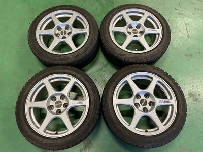 JDM CT9A Evo 8 Lancer Evolution 8 GSR MT ENKEI 17-inch wheels 8JJ +38 (No Tires)