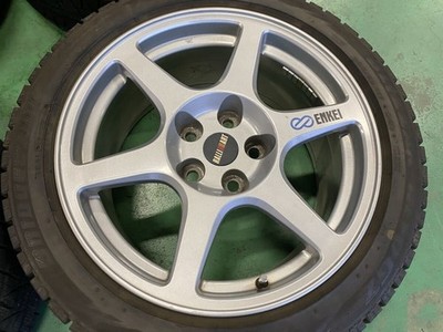 JDM CT9A Evo 8 Lancer Evolution 8 GSR MT ENKEI 17-inch wheels 8JJ +38 (No Tires) - Image 2