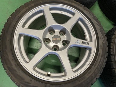 JDM CT9A Evo 8 Lancer Evolution 8 GSR MT ENKEI 17-inch wheels 8JJ +38 (No Tires) - Image 3