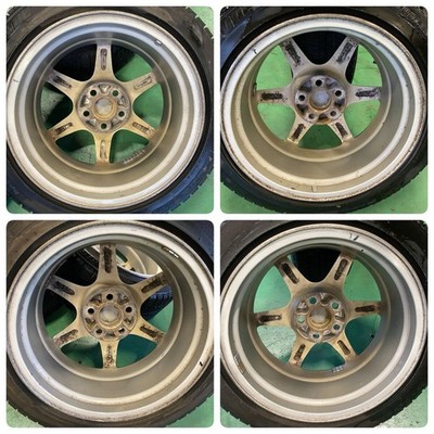 JDM CT9A Evo 8 Lancer Evolution 8 GSR MT ENKEI 17-inch wheels 8JJ +38 (No Tires) - Image 9