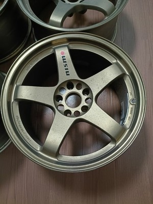 JDM RAYS NISMO LM GT4 18x9.5J+12 PCD114.35 Bronze TE37 br RAYS (No Tires) - Image 2