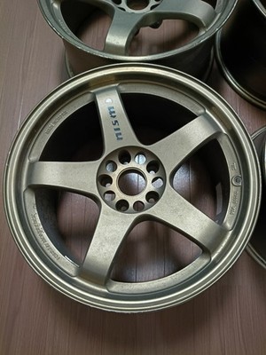 JDM RAYS NISMO LM GT4 18x9.5J+12 PCD114.35 Bronze TE37 br RAYS (No Tires) - Image 3