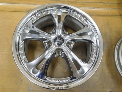 JDM 16-718Super Weds Cerberus II 18in 8J +46 car lowdown Crown Aristo (No Tires) - Image 2