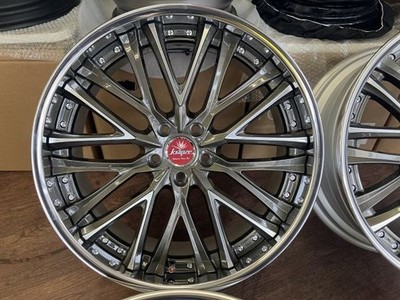 JDM § WEDS Kranze Bell Tailor 21x9J+41 114.3/5H Wheel only 4-Wheel Set H (No Tires) - Image 2