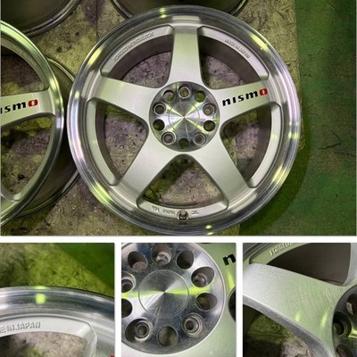 JDM Rare 17-inch lightweight forged NISMO LMGT4 7.5J +40 PCD114.3 5H 4 (No Tires) - Image 3