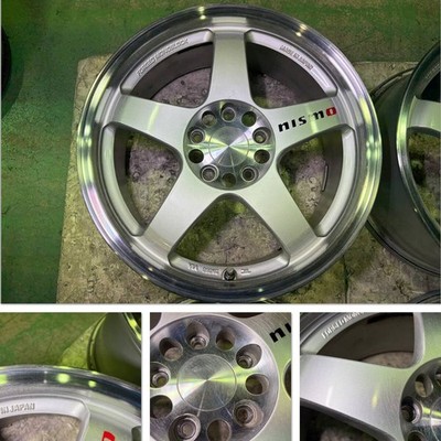 JDM Rare 17-inch lightweight forged NISMO LMGT4 7.5J +40 PCD114.3 5H 4 (No Tires) - Image 4