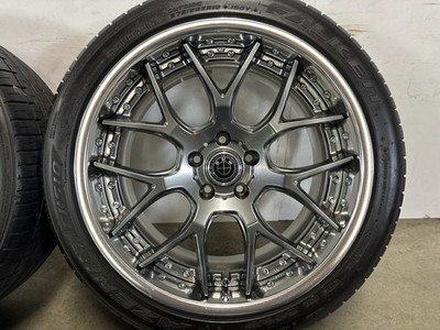JDM Used WEDS 4-Wheel Set 19x8.5J +26 PCD 112 245/40ZR19 98Y tires (No Tires) - Image 6