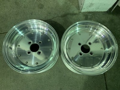 JDM Speedster Mark 1 7.5j-14 A-type PCD114.3 4-hole 2-Wheel Set only SSR MK (No Tires)