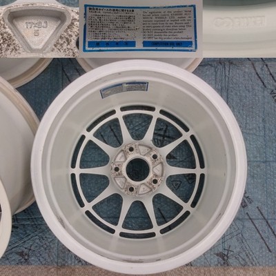 JDM Size: ENKEI NT03 17x9J OFF+5 5H PCD114.3 4-Wheel Set GT-R Size Discontinu (No Tires) - Image 8