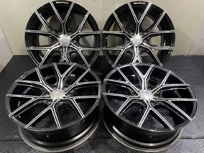 JDM WALD ILLIMA I11-C Valdo Ilima 204-Wheel Set 8J6HPCD139.7+32 for Hiace La (No Tires)