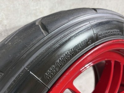 JDM Painted ENKEI RPF1 17in 9j +40 9.5j +18 PCD114.3 Advan A050 225/45 (No Tires) - Image 8