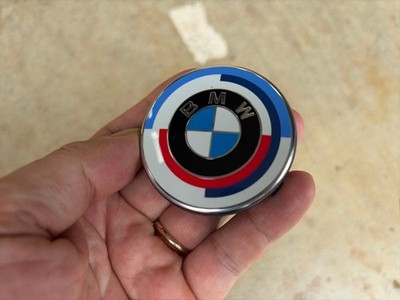 JDM Genuine BMW M50th Anniversary Limited Edition Wheel Center Caps 56 (No Tires) - Image 2