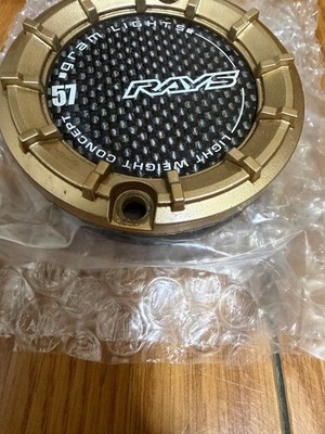 JDM RAYS Rays Gravillage Its 57 Center Cap 4 Individual (No Tires) - Image 3