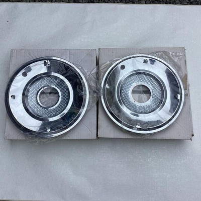 JDM H14 Black Sbar Wheel Cap Set of 2 Some parts missing (No Tires)