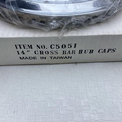 JDM H14 Black Sbar Wheel Cap Set of 2 Some parts missing (No Tires) - Image 2
