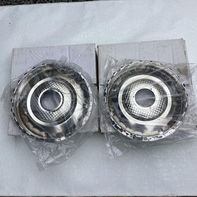 JDM H14 Black Sbar Wheel Cap Set of 2 Some parts missing (No Tires) - Image 6
