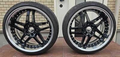 JDM 19-inch wheels deep rim Lowenhart Campbell rare postage cash on de (No Tires) - Image 3