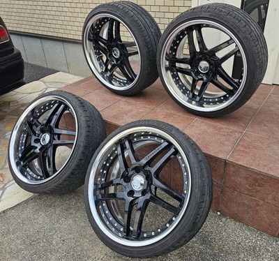 JDM 19-inch wheels deep rim Lowenhart Campbell rare postage cash on de (No Tires) - Image 4