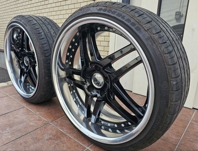 JDM 19-inch wheels deep rim Lowenhart Campbell rare postage cash on de (No Tires) - Image 5