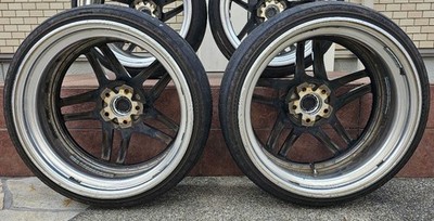 JDM 19-inch wheels deep rim Lowenhart Campbell rare postage cash on de (No Tires) - Image 7