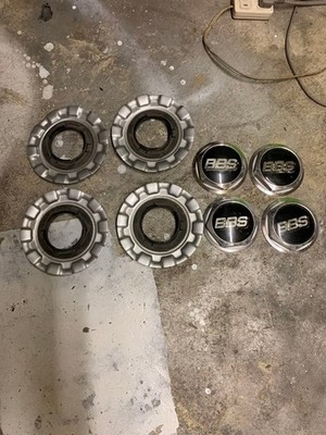 JDM BBS Center Cap Waffle Full Plate 4 Individual Set (No Tires)