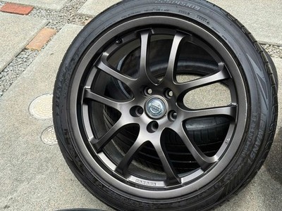 JDM Rare V35 Skyline Genuine OP Rays forging Titaniumcolor Infinity G3 (No Tires) - Image 2