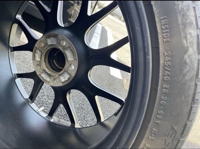 JDM BBS CH-R 202090+29 5/120 Satin Black br BBS (No Tires) - Image 4