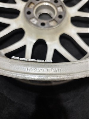 JDM BBS RX239 18x8J +40 114.3 5H Aluminum Wheel 4-Wheel Set Alphard Vellfire (No Tires) - Image 10