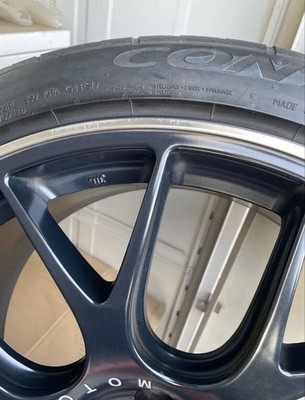 JDM BBS CH-R 202090+29 5/120 Satin Black br BBS (No Tires) - Image 8