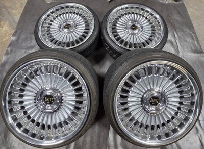 JDM Tires Included 20-inch 4-Wheel Set WORK EMITZ Deep Rim Wheels for (No Tires)